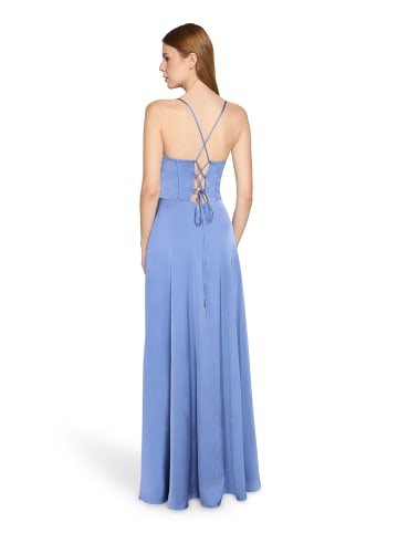 Vera Mont Abendkleid mit Wasserfallausschnitt in Smoky Lavender