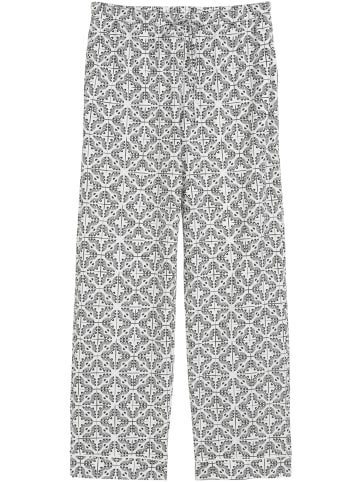 Marc O'Polo Pyjamahose Mix N Match Cotton Jersey in white cotton print