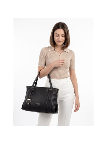 Bugatti Vina Schultertasche 40 cm schwarz