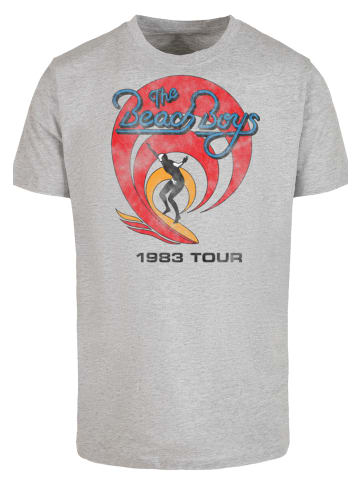 F4NT4STIC T-Shirt The Beach Boys Surfer '83 Vintage in grau meliert
