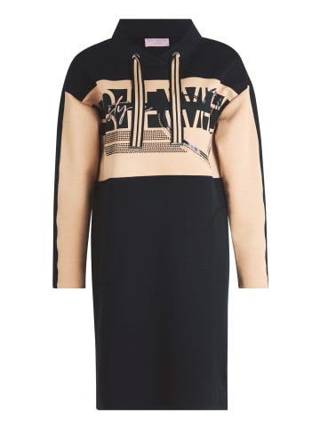 Betty Barclay Jerseykleid langarm in Patch Beige/Black