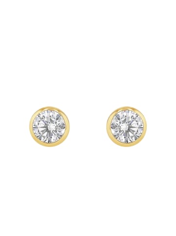 Amor Ohrstecker Gold 585/14 ct in Gold