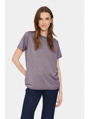SAINT TROPEZ T-shirt HagaSZ Gerade Passform in Windsor Wine