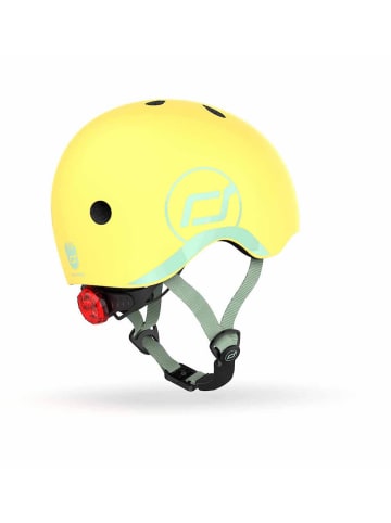 Scoot & Ride Scoot&Ride Highwaykick 1 Rutscherfahrzeug inkl. Helm - Farbe: Steel - Farbe: Lemon