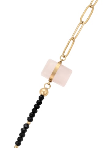 faina Bracelet in Gold Black