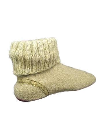 HAFLINGER Hausschuhe in Grün