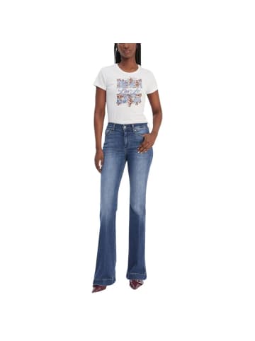 Liu Jo Weiß Baumwolle T-Shirt