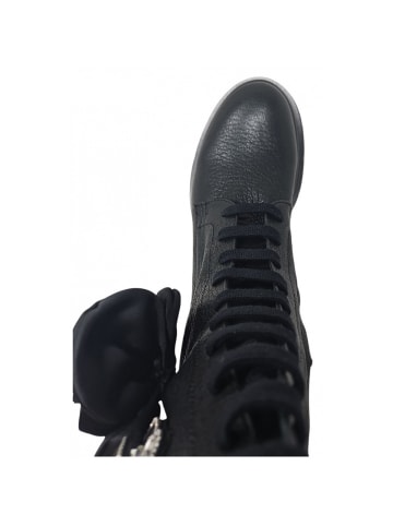GIO+ Schnürstiefel  in Schwarz