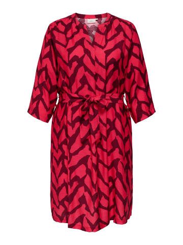 ONLY Carmakoma Kleid in Hibiscus