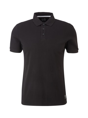 QS Polo-Shirt in 9999_schwarz