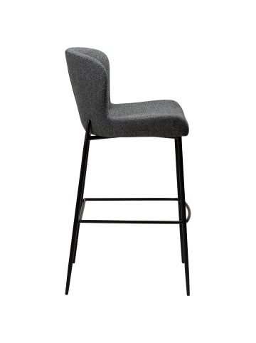 ebuy24 Barhocker Glam Dunkel Grau 49 x 58 cm