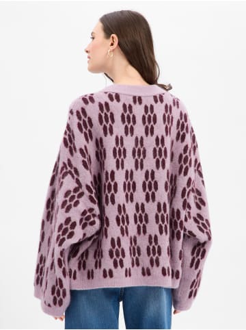 American Vintage Pullover Vito in flieder aubergine - 0001