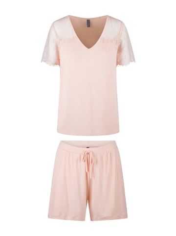 Linga Dore set Pyjama in Pfirsich