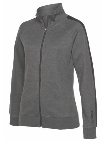 Bench Sweatjacke in anthrazit-meliert-schwarz