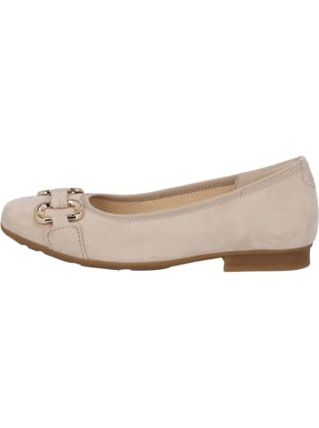 Gabor Ballerinas in oak (gold)