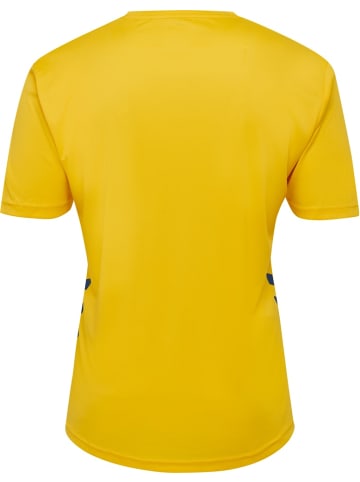 Hummel Kinder Trainingsanzug "Hmlpromo Kids Duo Set" in Gelb