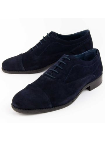 Purapiel Schnürschuhe Weiß Darius in Blau