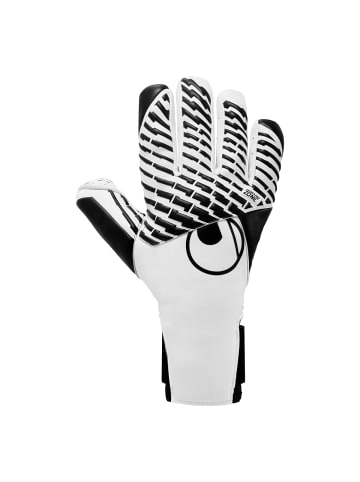 uhlsport Torwarthandschuhe FM Supergrip+ HN in weiß/schwarz