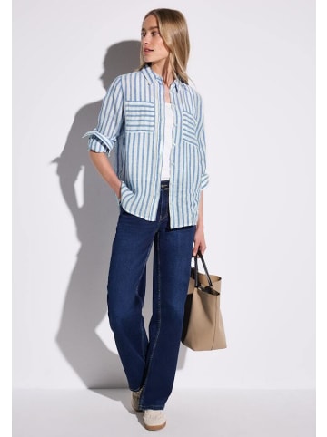 Street One Langarmbluse in serenity blue