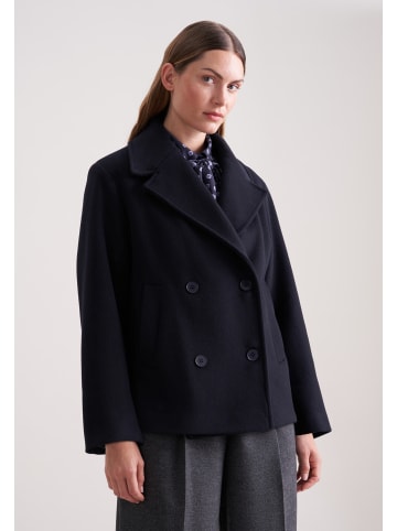 Seidensticker Caban Jacket Relaxed in Dunkelblau