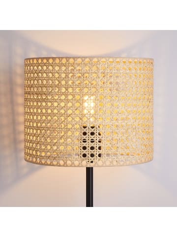 Butlers Tischleuchte NYBORG in Schwarz / Braun