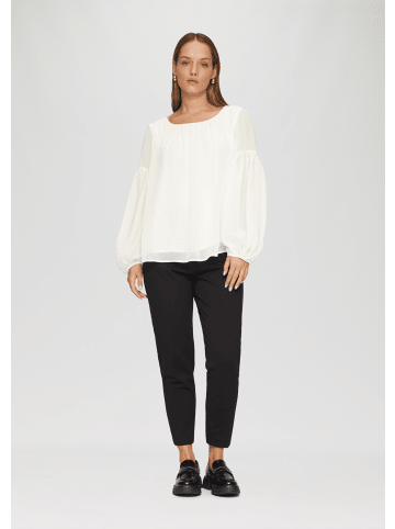 s.Oliver BLACK LABEL Bluse langarm in Creme