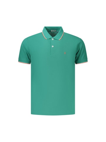 Coveri Moving Grün Herren Poloshirt Hemd aus Baumwolle
