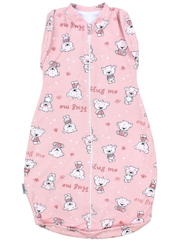 TupTam Babay Schlafsack Pucksack Round in rosa Modell 1