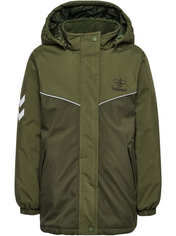 Hummel Hummel Jacke Hmljosse Kinder Wasserabweisend Und Windabweisend in OLIVE NIGHT