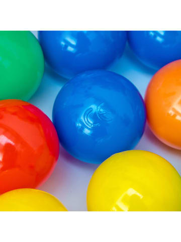LittleTom Bällebad Bälle 6cm - 7000 Bunte Kunststoffbälle Kinder Baby Spielbälle Spielzeug