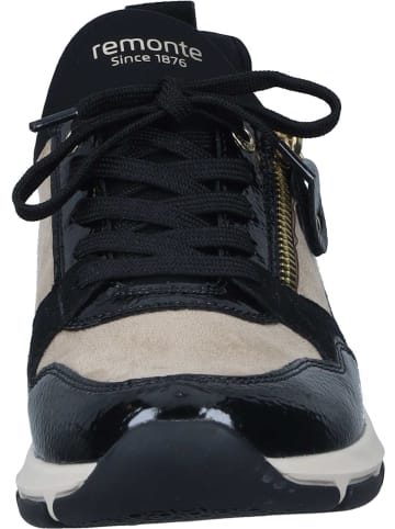 remonte Schnürschuhe, Sneakers Low in black/jute/schwarz/schwarz