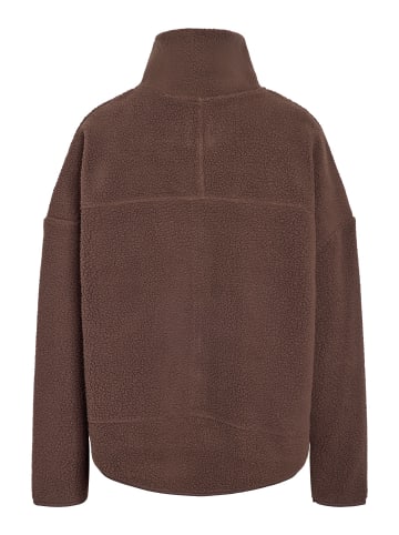 Noisy may Fleecejacke in Chocolate Brown1