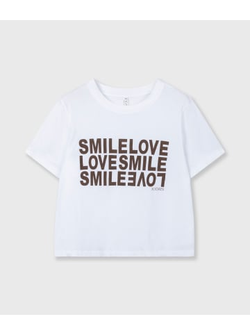 10Days PETIT SMILE LOVE TEE in White