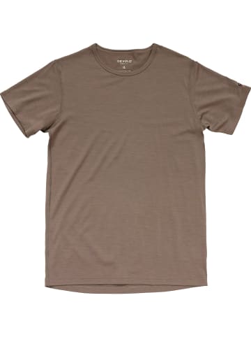 DEVOLD Unterhemd BREEZE MERINO 150 T-SHIRT MAN in Hellbraun821