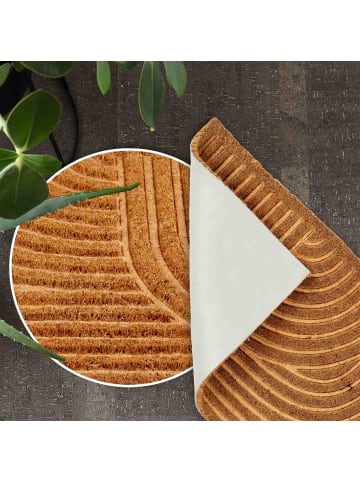 Astra Fußmatte COCO SHAPE in Ecrue