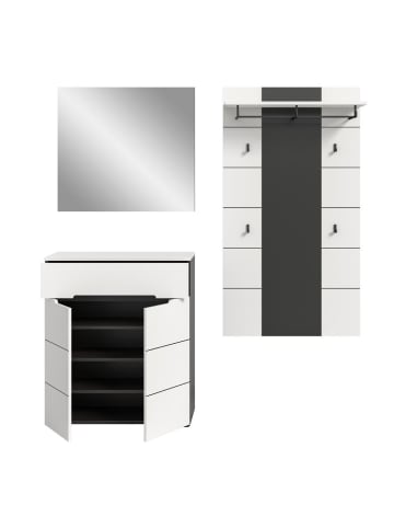 ebuy24 Weiß 175 x 37 cm