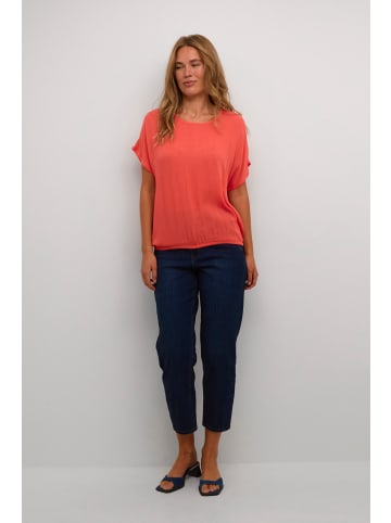 Kaffe Ärmellose Bluse KAamber Loose fit in Cayenne