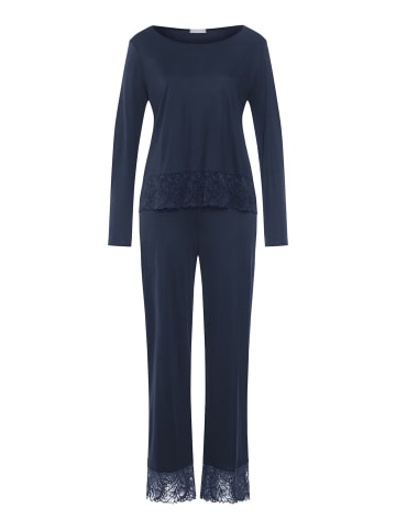 Hanro Pyjama Azelia NW in deep navy