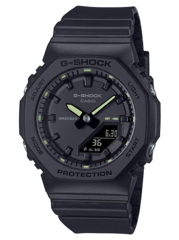 Casio -Shock Uhr Schwarz/Gelb mit Ana-Digi-Anzeige