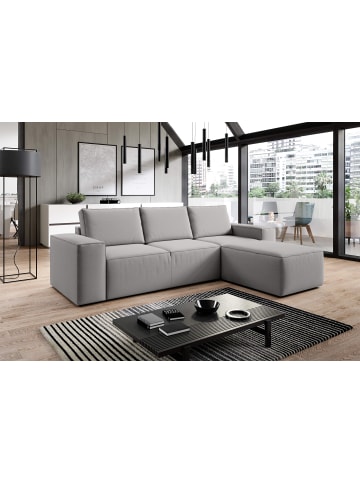 MF Design Rush Recamiere Rechts in Mausgrau -  (L) 302 x (B) 302 x (H) 95 cm