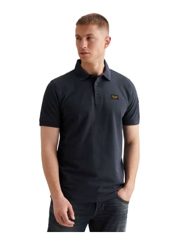 PME Legend Poloshirt SHORT SLEEVE POLO AMERICAN CLASSIC in Blau