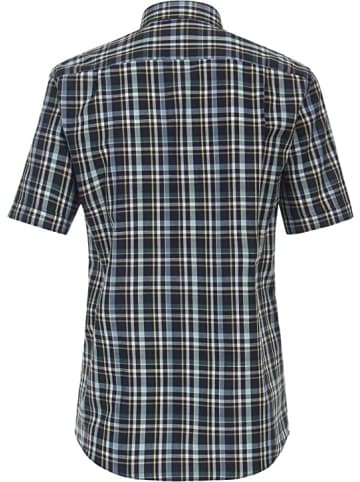Venti Kurzarm FreizeitHemd für Herren in blau