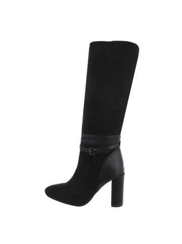 Ital-Design Stiefel in Schwarz