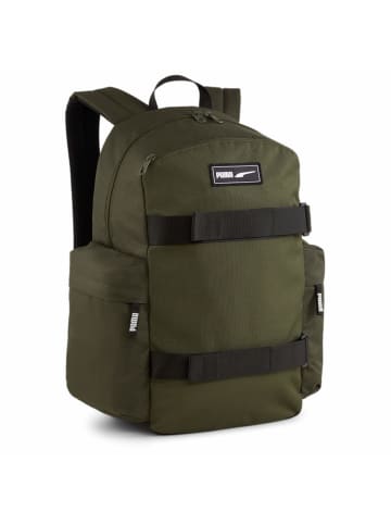Puma Deck - Rucksack 48 cm (black) in dark olive