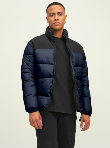 Jack & Jones Jacke 'JJCHILI PUFFER COLLAR' in dunkelblau