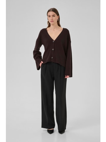 My Essential Wardrobe Strickjacke HuxiMW Tight fit in Espresso