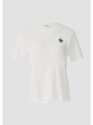 s.Oliver T-Shirt in 02D2_creme