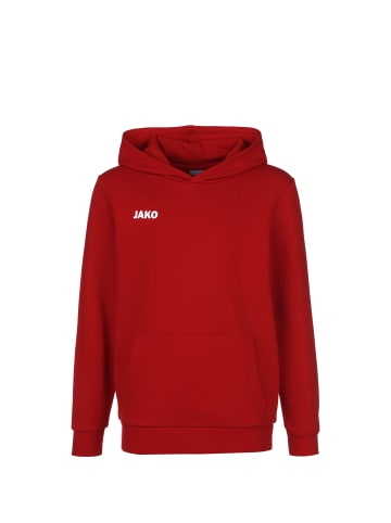 Jako Kapuzensweatjacke Base in rot