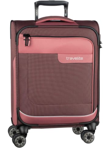 travelite Handgepäck Viia 4w Trolley S in Frühlingsrose