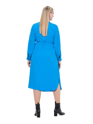 Ulla Popken Midikleid in royalblau